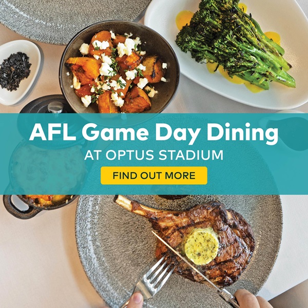Dine at Optus Stadium this AFL season